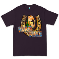 Plum cowgirl horseshoe Premium Tee - RacoonDesign
