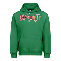 Emerald carhartt cow valentines day Urban Hoodie - MaliasSmallBusiness