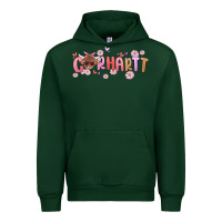 Forest Green carhartt cow valentines day Urban Hoodie - MaliasSmallBusiness