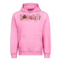 Fuchsia Pink carhartt cow valentines day Urban Hoodie - MaliasSmallBusiness