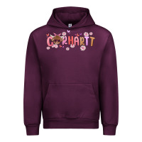 Mauve Wine carhartt cow valentines day Urban Hoodie - MaliasSmallBusiness