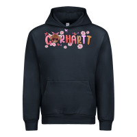 Navy carhartt cow valentines day Urban Hoodie - MaliasSmallBusiness