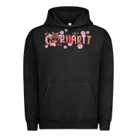 Pigment Black carhartt cow valentines day Urban Hoodie - MaliasSmallBusiness