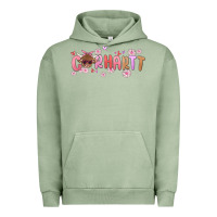 Pigment Oil Green carhartt cow valentines day Urban Hoodie - MaliasSmallBusiness