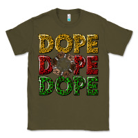 Army Green dope dope dope Classic Tee - texasbilliewilder