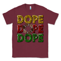 Burgundy dope dope dope Classic Tee - texasbilliewilder