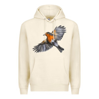 Tofu Flying American Robin Premium Hoodie - LillyAllenDesigns