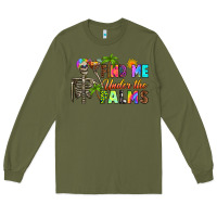Army Green find me under the palms Long Sleeve Tee - RanaPortraitStore