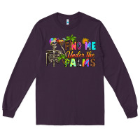 Plum find me under the palms Long Sleeve Tee - RanaPortraitStore