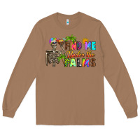 Toasted Coconut find me under the palms Long Sleeve Tee - RanaPortraitStore