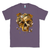 Lavender Flower Skeleton Bees Classic Tee - RanaPortraitStore