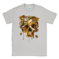 Moon Dust Flower Skeleton Bees Classic Tee - RanaPortraitStore