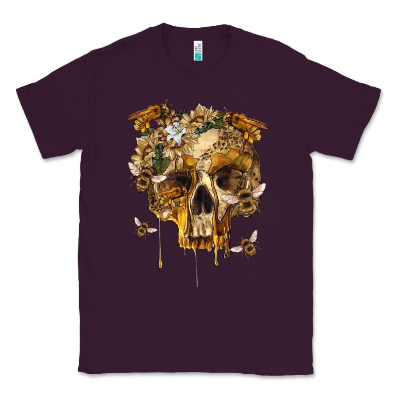 Flower Skeleton Bees Classic Tee by RanaPortraitStore | Teevron