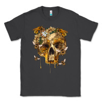 Smoke Flower Skeleton Bees Classic Tee - RanaPortraitStore