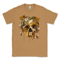 Toasted Coconut Flower Skeleton Bees Classic Tee - RanaPortraitStore