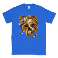 True Royal Flower Skeleton Bees Classic Tee - RanaPortraitStore