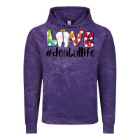 Cloud Purple love dentallife Vintage Hoodie - AdoDesignShop