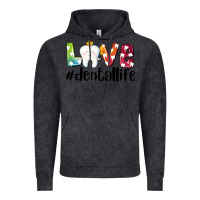 Vintage Black love dentallife Vintage Hoodie - AdoDesignShop