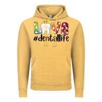 Vintage Mustard love dentallife Vintage Hoodie - AdoDesignShop