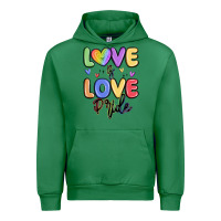 Emerald love is love pride Urban Hoodie - MaliasSmallBusiness