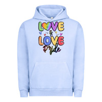 Pigment Grape Ice love is love pride Urban Hoodie - MaliasSmallBusiness