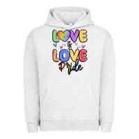 Pigment Lunar Rock love is love pride Urban Hoodie - MaliasSmallBusiness