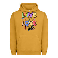 Pigment Peanut Butter love is love pride Urban Hoodie - MaliasSmallBusiness
