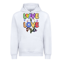 White love is love pride Urban Hoodie - MaliasSmallBusiness