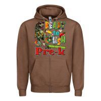 Chestnut ready to crush pre k Zipper Hoodie - texasbilliewilder