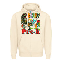 Sandshell ready to crush pre k Zipper Hoodie - texasbilliewilder