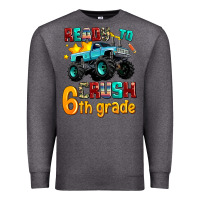 Charcoal Heather ready to school crush 6th grade Premium Sweatshirt - AdoDesignShop