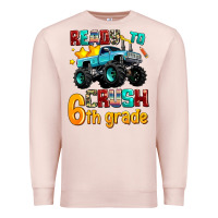 Pale Pink ready to school crush 6th grade Premium Sweatshirt - AdoDesignShop