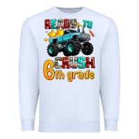 White ready to school crush 6th grade Premium Sweatshirt - AdoDesignShop
