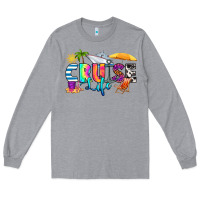 Heather Grey cruise life Long Sleeve Tee - RanaPortraitStore
