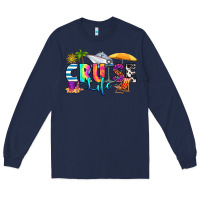 Navy cruise life Long Sleeve Tee - RanaPortraitStore