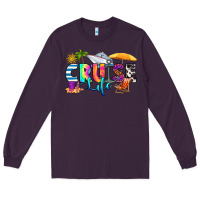 Plum cruise life Long Sleeve Tee - RanaPortraitStore
