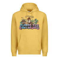 Antique Gold Happy Easter Day Rodeo Premium Hoodie - NancyCooperArtShop