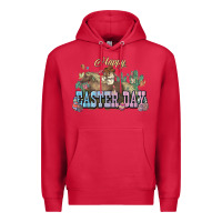 Cardinal Happy Easter Day Rodeo Premium Hoodie - NancyCooperArtShop