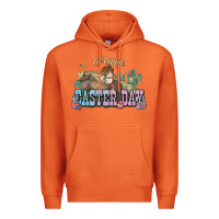 Carrot Happy Easter Day Rodeo Premium Hoodie - NancyCooperArtShop