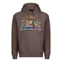Coffee Happy Easter Day Rodeo Premium Hoodie - NancyCooperArtShop