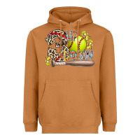 Meerkat three up down softball Heavyweight Hoodie - RacoonDesign