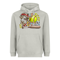 Moon Dust three up down softball Heavyweight Hoodie - RacoonDesign