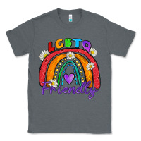 Charcoal Heather lgbtq friendly Classic Tee - Zillion Design Studio