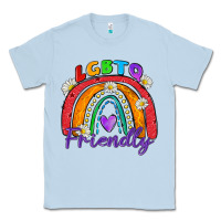 Dusty Blue lgbtq friendly Classic Tee - Zillion Design Studio