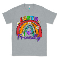 Heather Grey lgbtq friendly Classic Tee - Zillion Design Studio