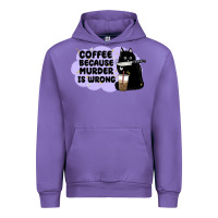 Tulip coffee because murder is wrong Urban Hoodie - MaliasSmallBusiness