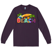 Plum beach Long Sleeve Tee - RanaPortraitStore