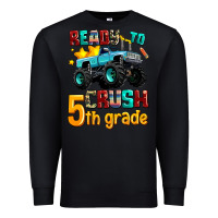 Black ready to school crush 5th grade Premium Sweatshirt - AdoDesignShop