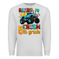 Dove Grey ready to school crush 5th grade Premium Sweatshirt - AdoDesignShop