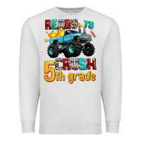 Oatmeal Heather ready to school crush 5th grade Premium Sweatshirt - AdoDesignShop